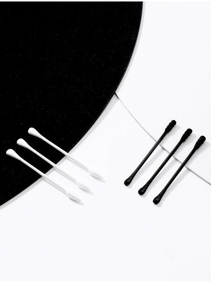 300pcs Natural Cotton Swabs With Storage Box - Perfect for Makeup & Ear Care!