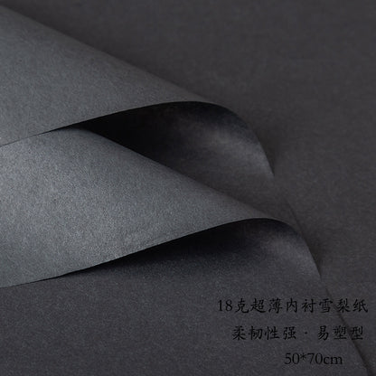 CB-Fresh Flower Bouquet Wrapping Paper,Wrapping Paper for Flowers,Simple, Clean, Solid Color Pearlescent Paper